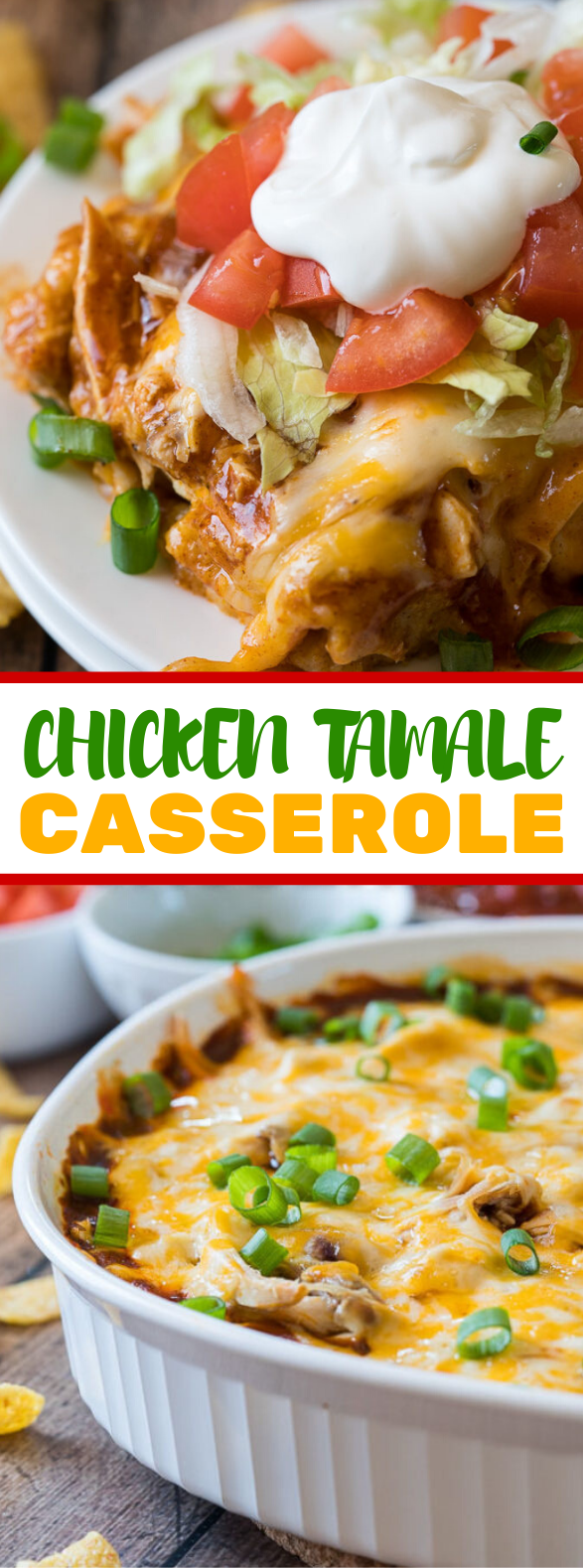 Chicken Tamale Casserole #dinner #comfortfood