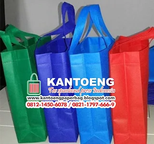 Pabrik tas spunbond press | Goodie bag murah | Tas promosi | Tas spunbond | tas press | Tas belanja | tas seminar | goody bag | pengganti plastik