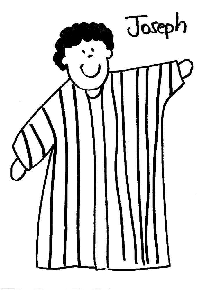 Joseph Dreamcoat Coloring Sheet Coloring Pages