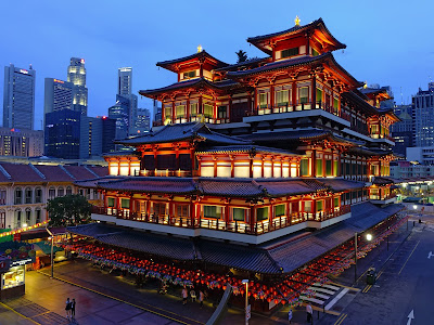 Buddha Tooth Relic Temple Singapore Chinatown