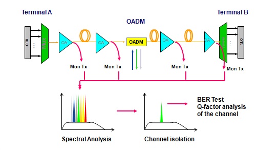 How to access and monitor live DWDM networks?