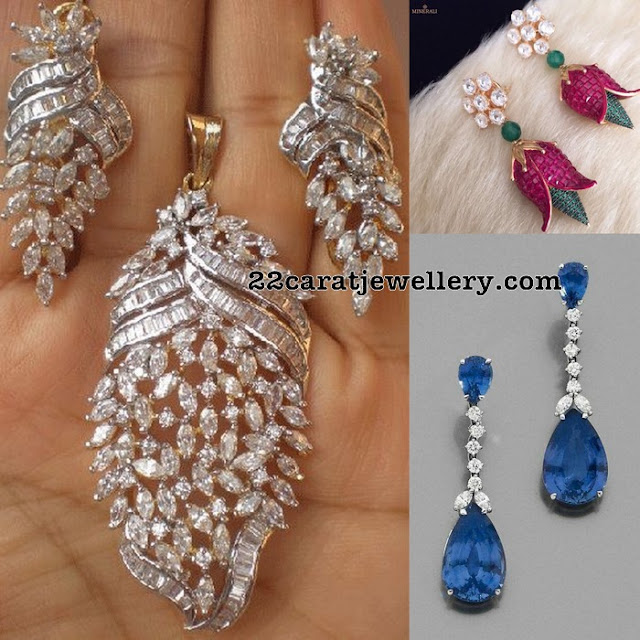 Fancy Diamond Earrings