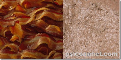 bacon com barro