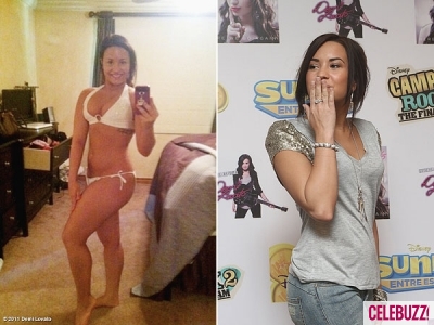 Was Demi Lovato's bikini photo an encouraging declaration of her new healthy