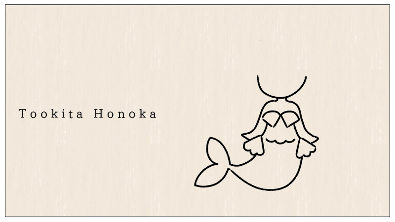 簡単かわいい 人魚姫のイラストの描き方 手書き ボールペン 遠北ほのかのイラストサイト