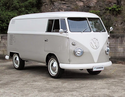 A right hand drive split-screen 1962 Volkswagen Kombi ‘Windowless’ Panel Van that has been rebuilt with a high degree of authenticity is expected to sell in the $60,000-$70,000 range 