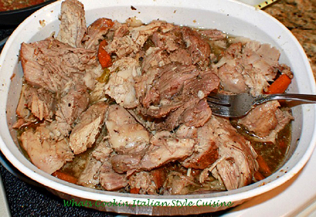 Picnic Pork Roast Marsala Recipe