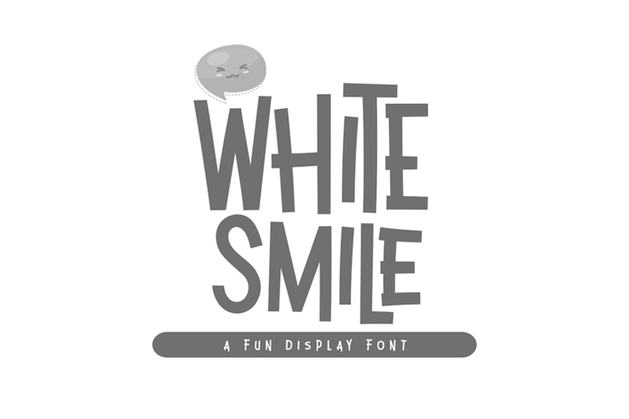 Download-White-Smile-Playful-Display-Font