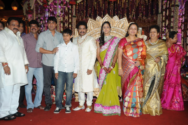 Celebrities  Jr NTR  Pranathi s Marriage event pictures