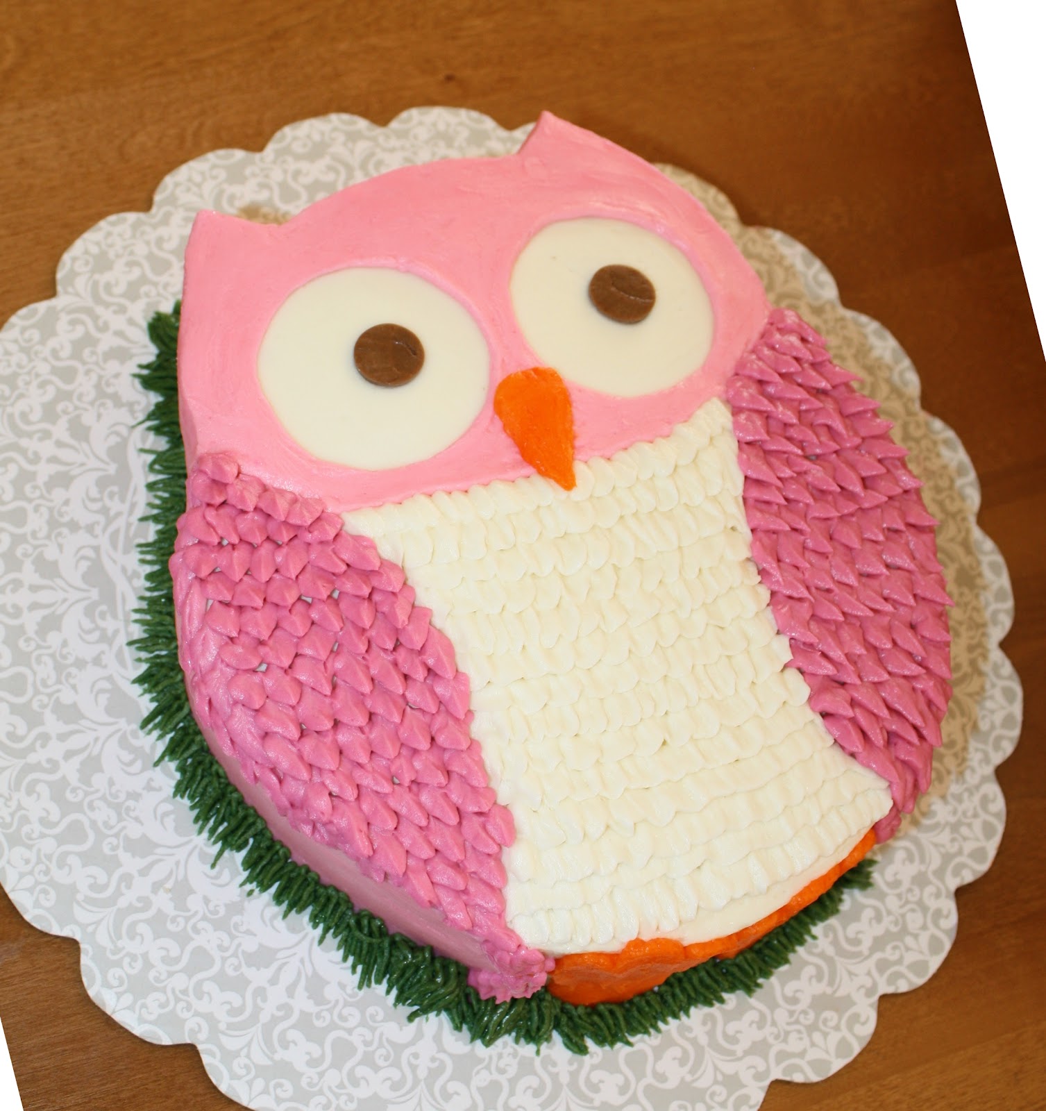 Party Cakes  Owl Cake  for Ella