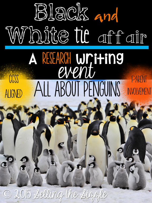 https://www.teacherspayteachers.com/Product/Black-and-White-Tie-Affair-a-Penguin-Informational-Research-Writing-Event-1722459