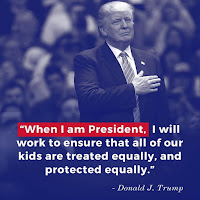 Pro Donald Trump Meme - work to protect our kids equally