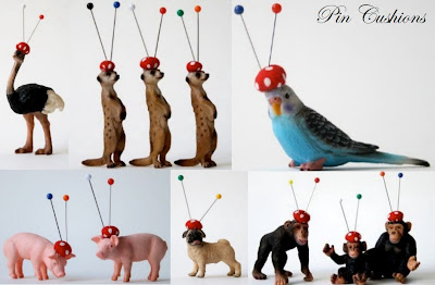 pin cushions by Naori Priestly