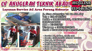 Layanan Service AC Area Porong Sidoarjo 