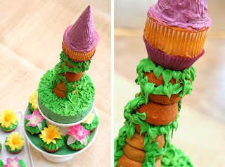 Rapunzel Tangled Tower Cake Topper