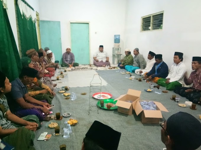 Bersama K. Rifqi, Pengurus Harian MWCNU Pasongsongan Matangkan Peringatan HSN