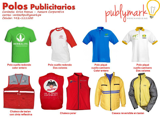 Polos publicitarios