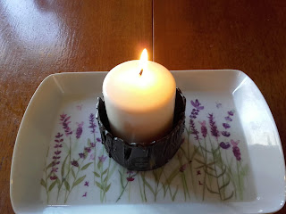 white candle for Advent