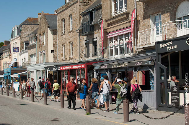 Puerto de Cancale ostras visitar viaje Bretaña 