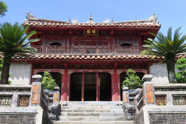  Pavilion of Light (Minh Lau). at tomb of Minh Mang