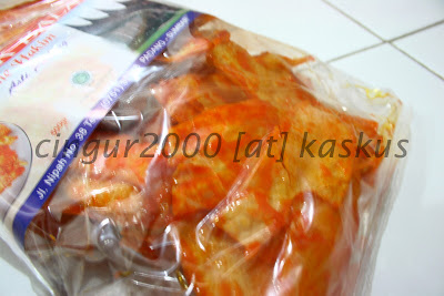 Camilan Padang KRIPIK BALADO PANJANG (Close Up)