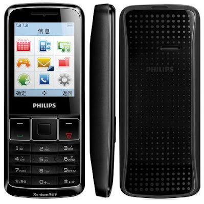 Philips Xenium X128 Dual Sim Non Camera Phone With GPRS Internet.