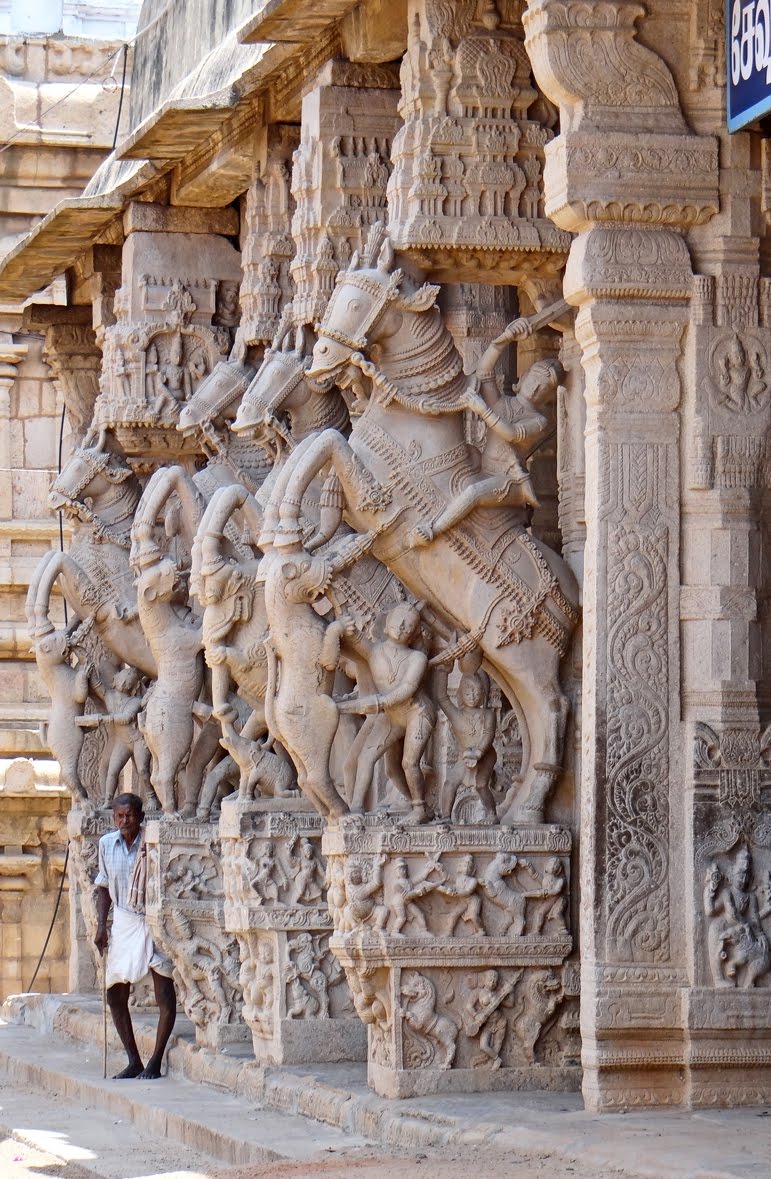 Sesaharayar Mandapam art work, Ranganathaswamy Temple, Srirangam