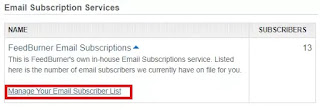 email suscription services de feedburner