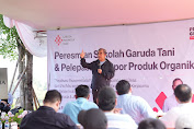 Dukung Astacita Prabowo Gibran, Garuda Indonesia Maju Buka Sekolah Garuda Tani dan Lepas Ekspor Produk Organik Indonesia