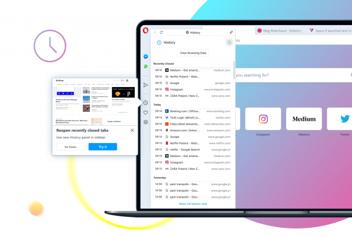 Opera 66 disponibile su desktop | Novità