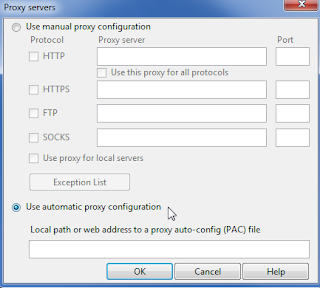 Opera Proxy Setting