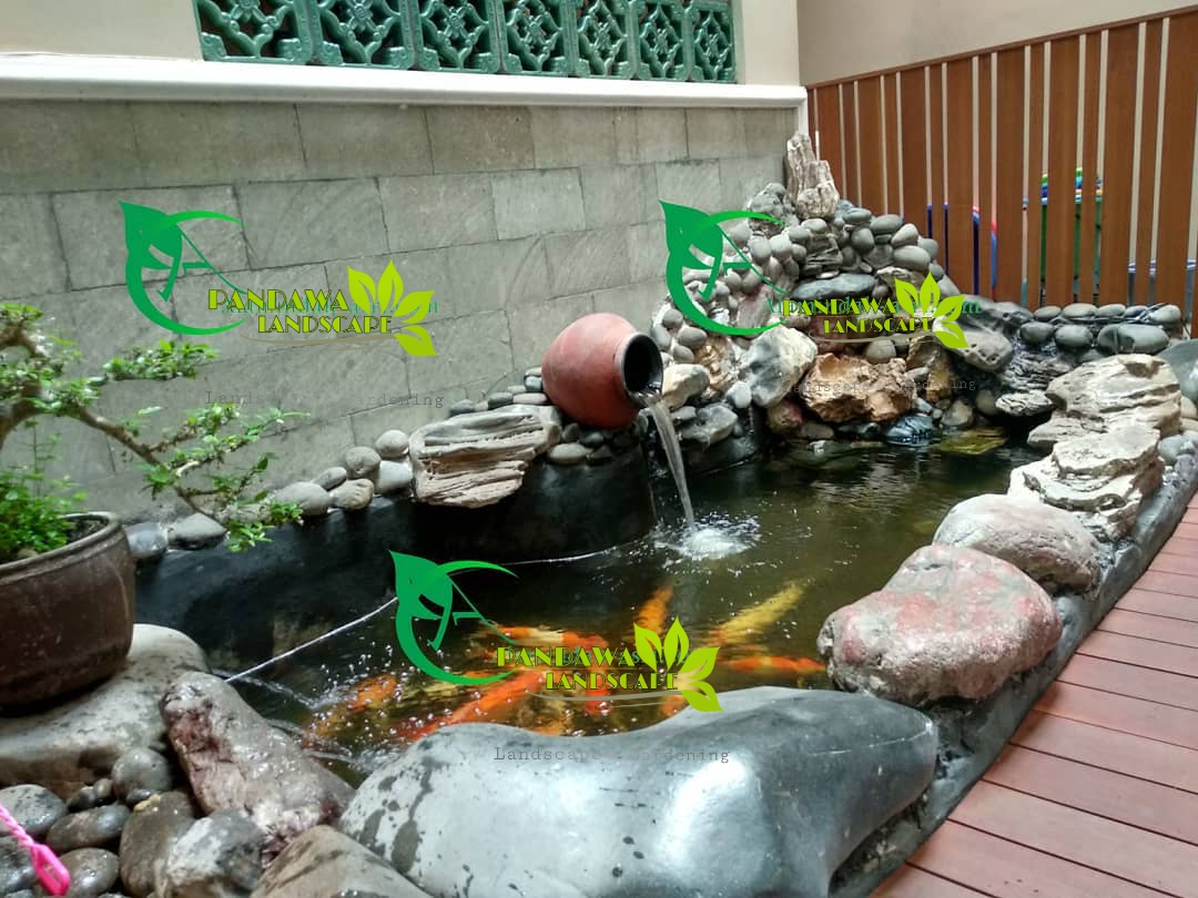 Tukang Dekorasi Kolam Tebing Rembang Blora Jasa Pembuatan Kolam Ikan Pandawa Landscape