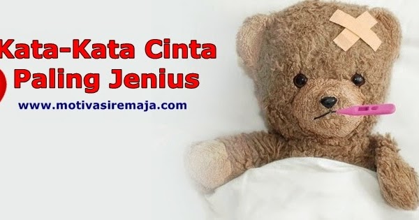 Kata-Kata Cinta Paling Jenius