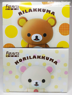 Review de los Figuarts Zero de Rilakkuma y Korilakkuma de San-x - Tamashii Nations