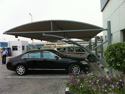 car parking shades Dubai