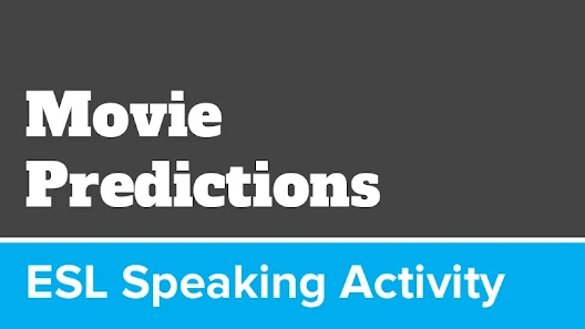 Reading , Comprehension, Vocabulary, and Writing - movie activity