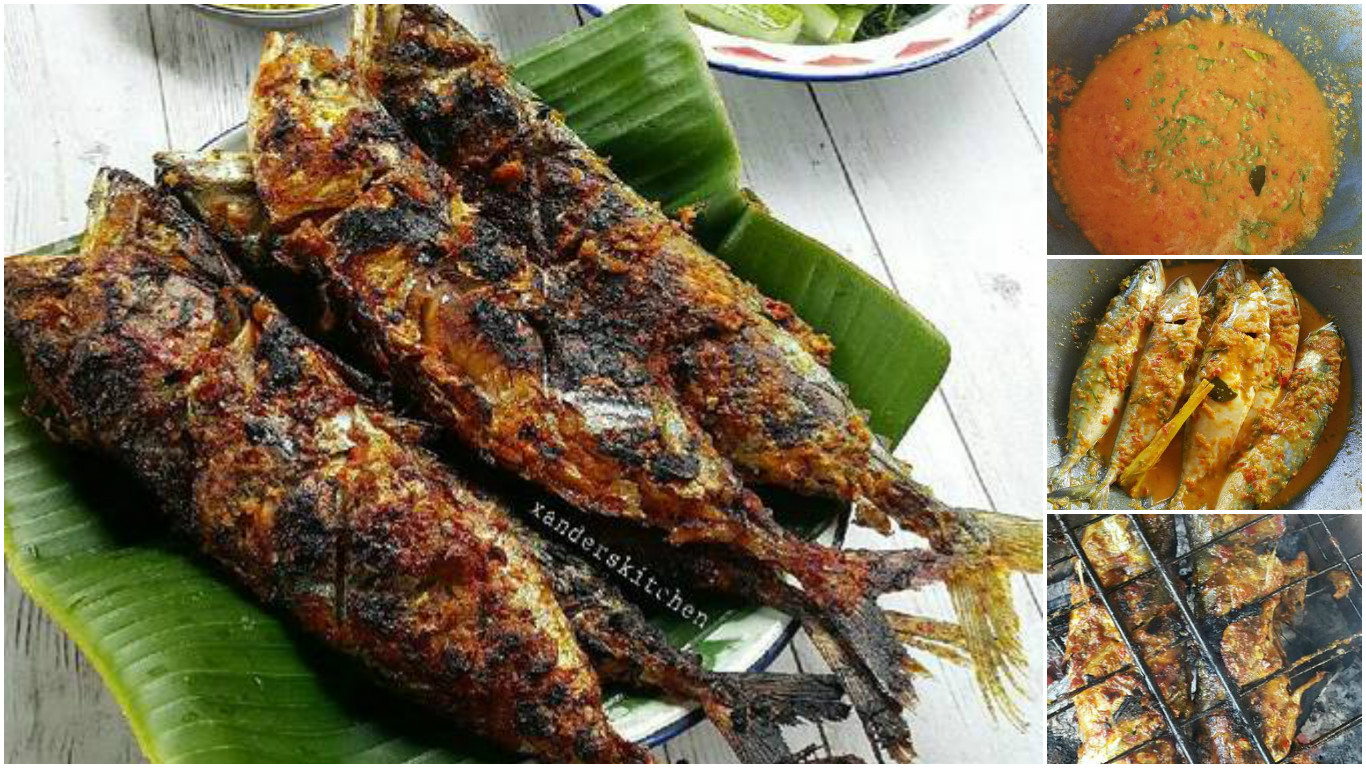 Resep Ikan Kembung Bakar Padang. Bikin Ketagihan!