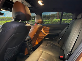 這台BMW 120i  超讚的 ，因為 2019年還在保固期 ，內裝外觀又新 。還有一些小改裝像巨石全段、小鴨尾，配備也很屌  ，雙前座電動座椅、哈曼音響、全車M化 。