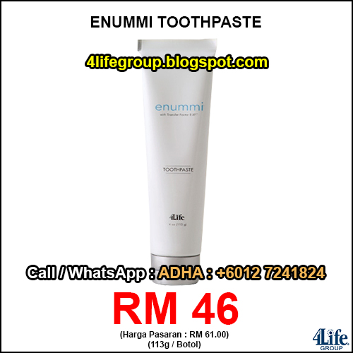 4Life Enummi Toothpaste - 4Life Transfer Factor Malaysia