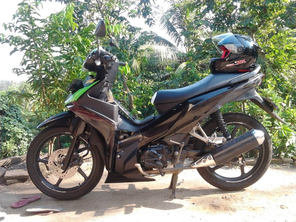 Modifikasi Motor Revo Terbaru