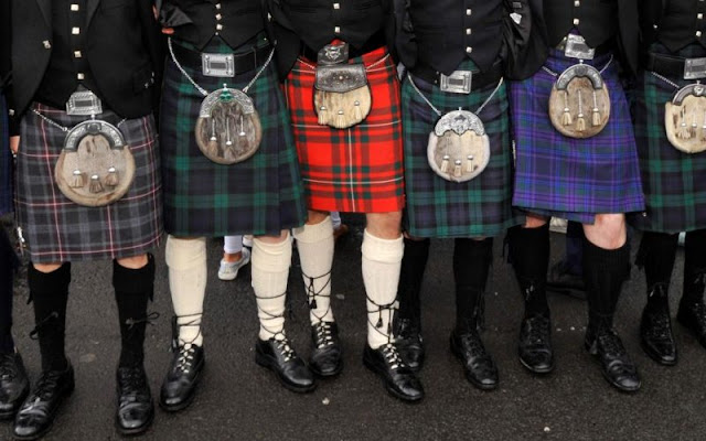 Scottish kilts for men