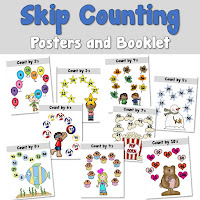 Skip Counting Posters