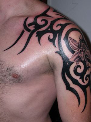 tribal tattoos for men Japanese Tribal Tattoos Fonts