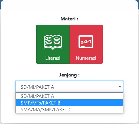 Cara Mengikuti Try Out Soal AKM Mandiri Persiapan ANBK