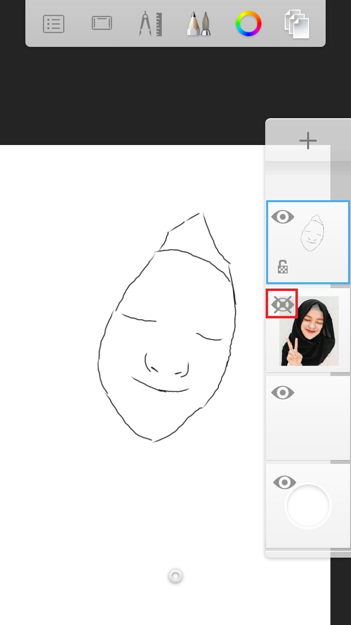 Cara Membuat Line Art Dengan Sketchbook