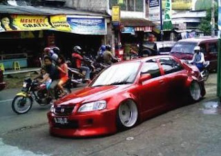 Honda City Type Z 2001 Red Sport