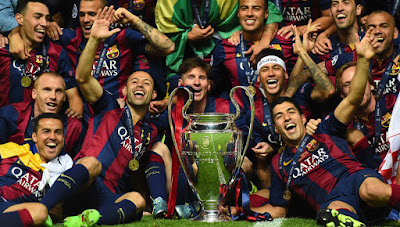 Barcelona 10 Besar Rangking Klub UEFA 2014/15