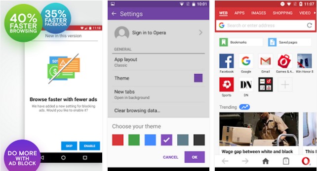 Opera Mini Browser - Screenshots