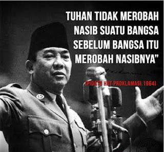 Kata Kata Mutiara Soekarno Terbaik