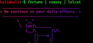 colored cow telling fortune